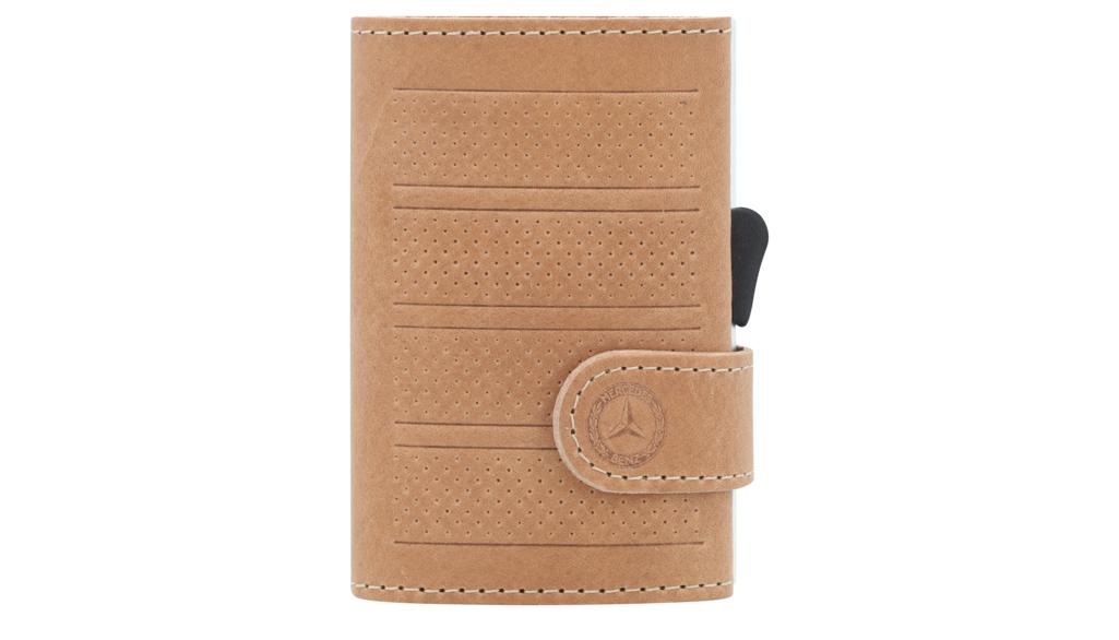 Mini-Geldbörse, cognac