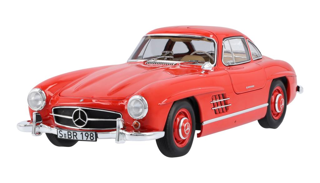 300 SL Coupé (1954-1963) W 198 feuerwehrrot, Norev, 1:18