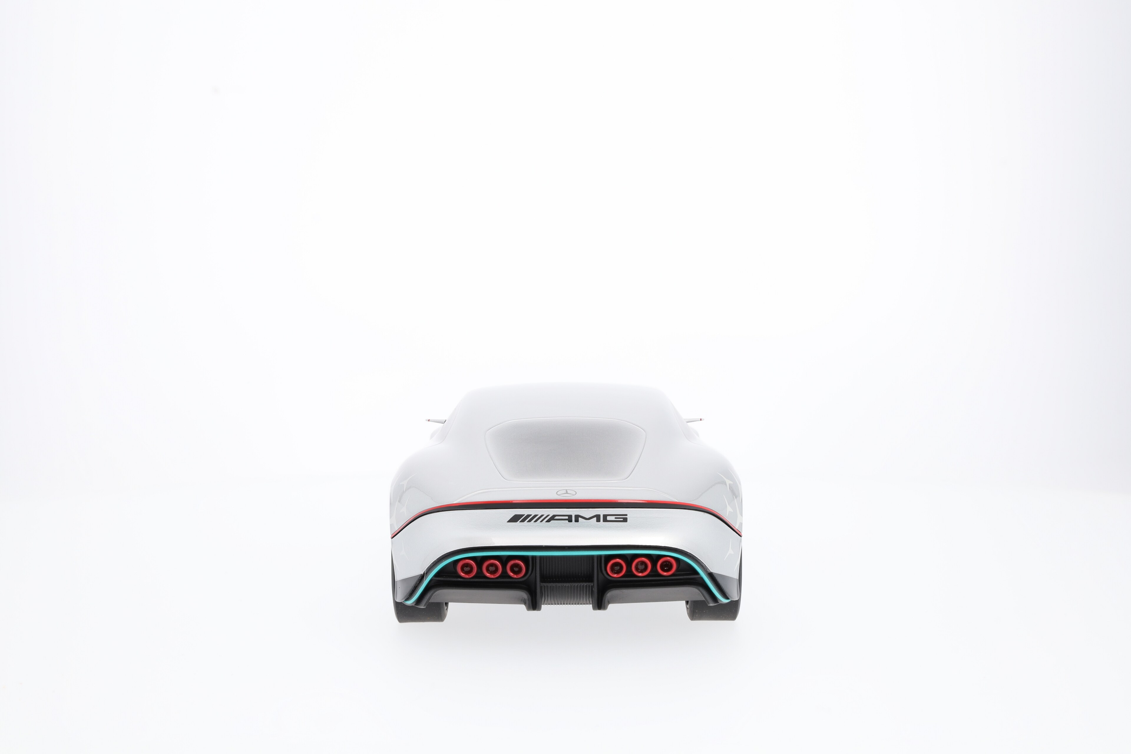 Mercedes-Benz - Vision AMG, Showcar silber alubeam, NZG, 1:18