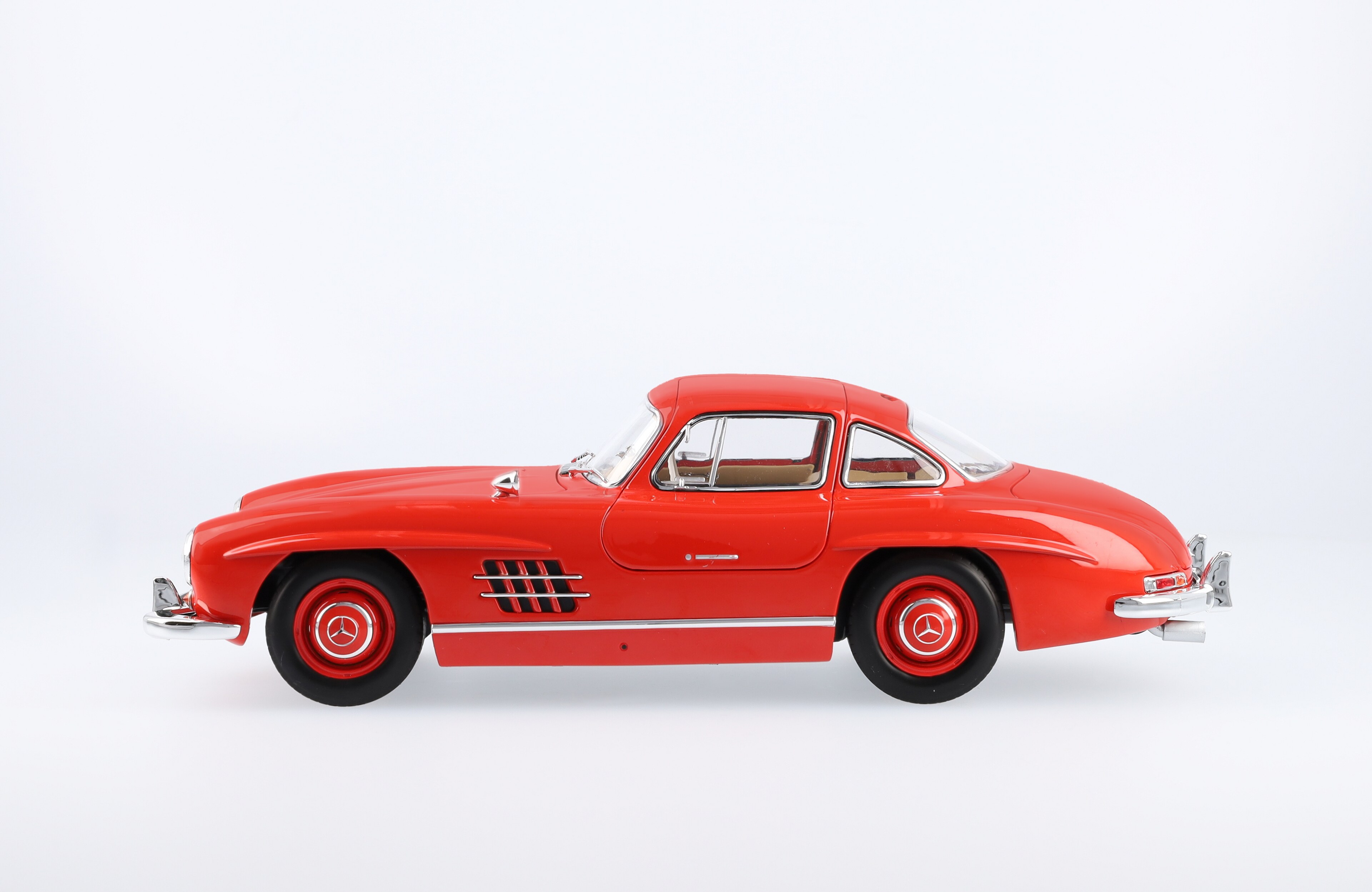 300 SL Coupé (1954-1963) W 198 feuerwehrrot, Norev, 1:18