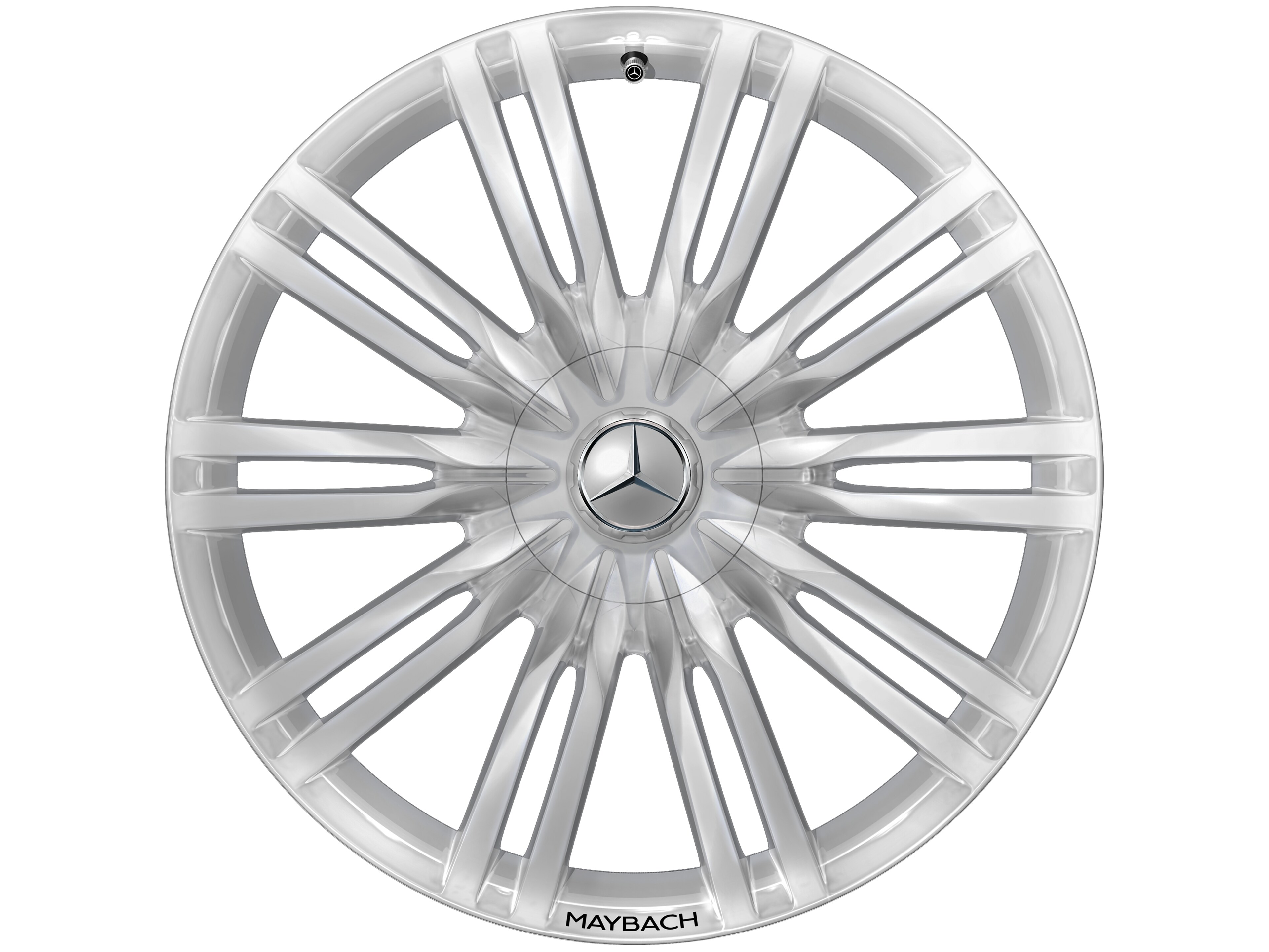 Mercedes-Benz - 10-Doppelspeichen-Rad, 20 Zoll 10 J x 20 ET 48,1, schwarz, glanzgedreht
