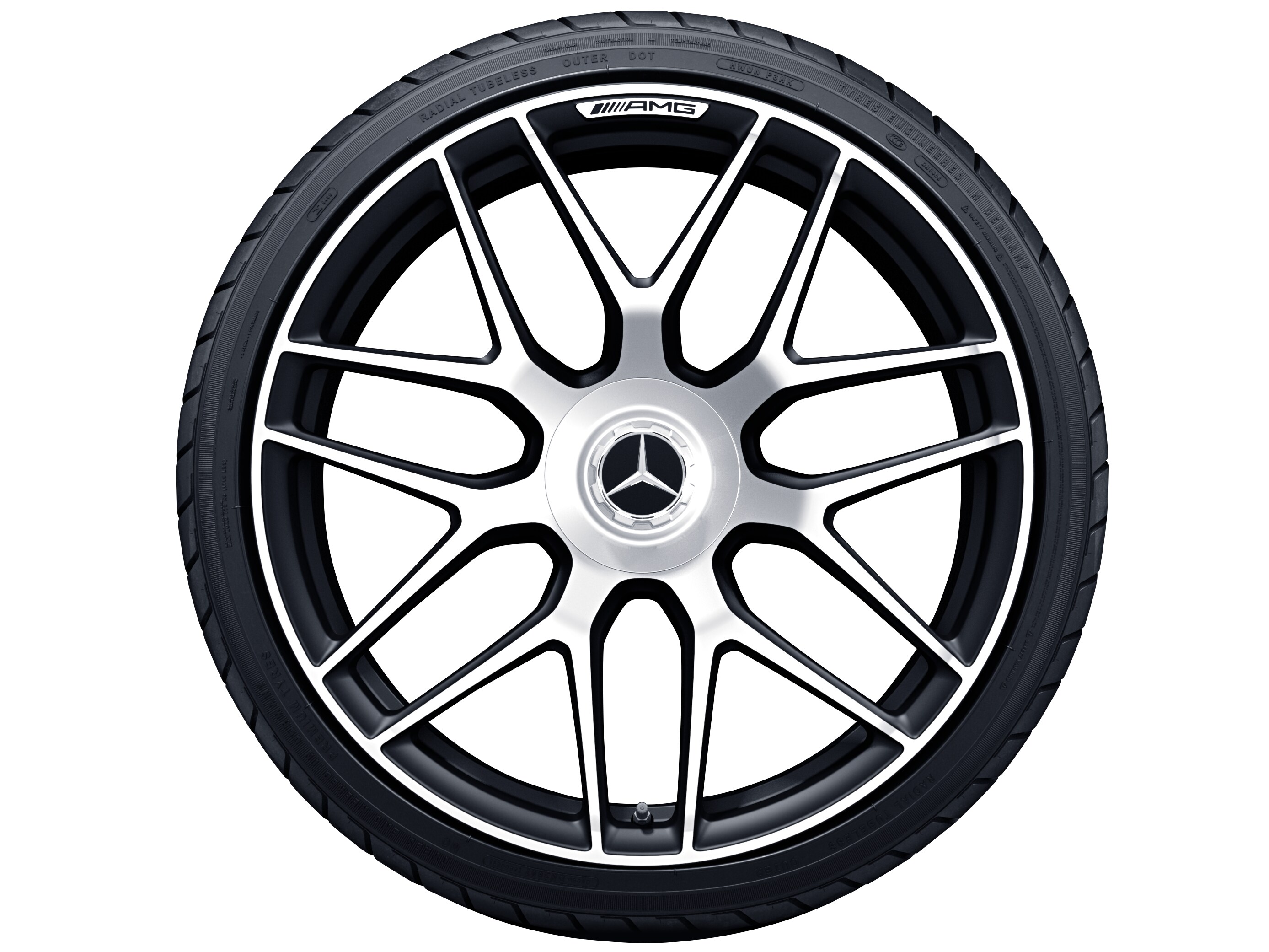 AMG Schmiederad im Kreuzspeichen-Design, 53,3