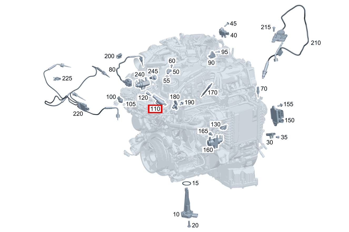 UMSCHALTVENTIL Schaltbare Wasserpumpe GLE 350 d 4MATIC Coupé 292 UMSCHALTVENTIL Schaltbare Wasserpumpe GLE 350 d 4MATIC Coupé 292