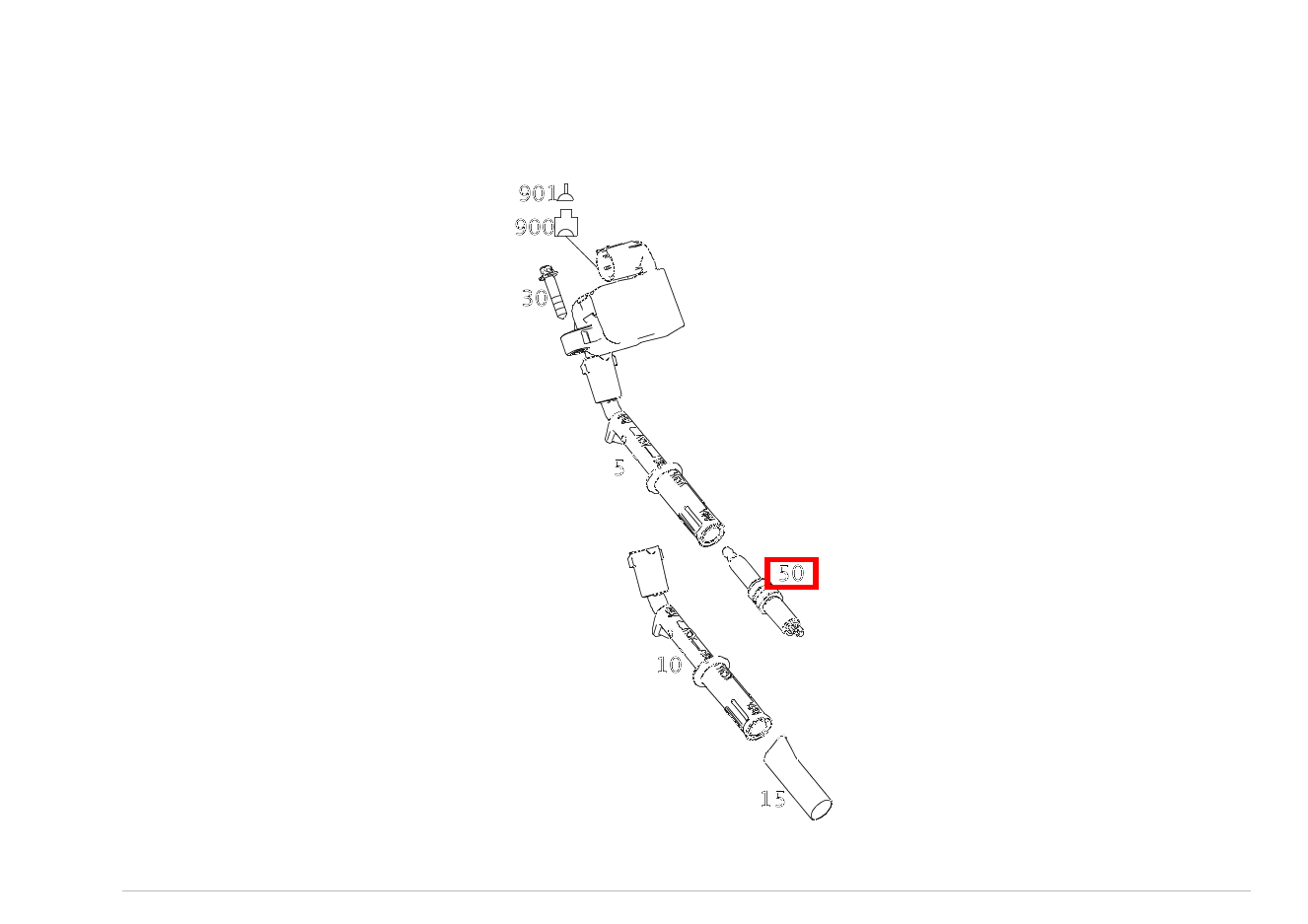 Zündkerze S500 4M L LL 221