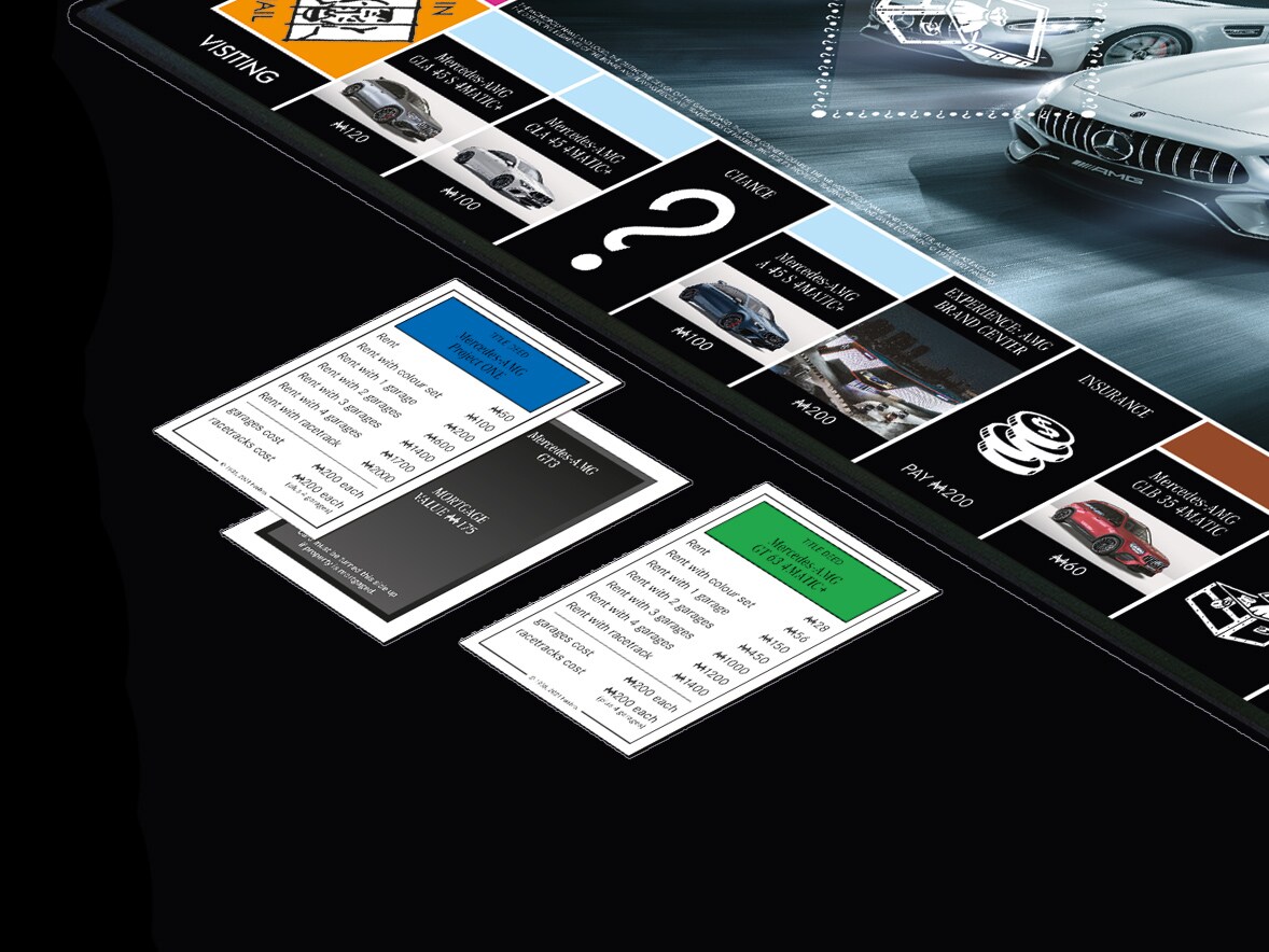 Mercedes-Benz - AMG Monopoly, englisch