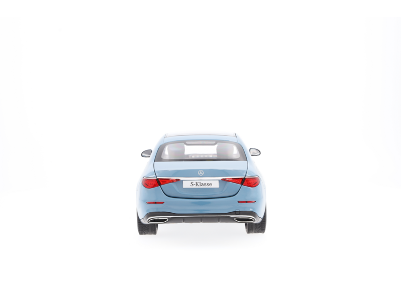 S-Klasse, Limousine Langversion, V223 MANUFAKTUR vintageblau uni, Norev, 1:18 S-Klasse, Limousine Langversion, V223 MANUFAKTUR vintageblau uni, Norev, 1:18