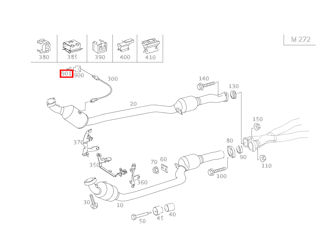 Kontaktbuchse O2-SONDE VOR KAT G3/3,G3/4; 0.22-0.5 MM2 MLK1.2 SLK 350 Roadster Sportmotor 171 Kontaktbuchse O2-SONDE VOR KAT G3/3,G3/4; 0.22-0.5 MM2 MLK1.2 SLK 350 Roadster Sportmotor 171