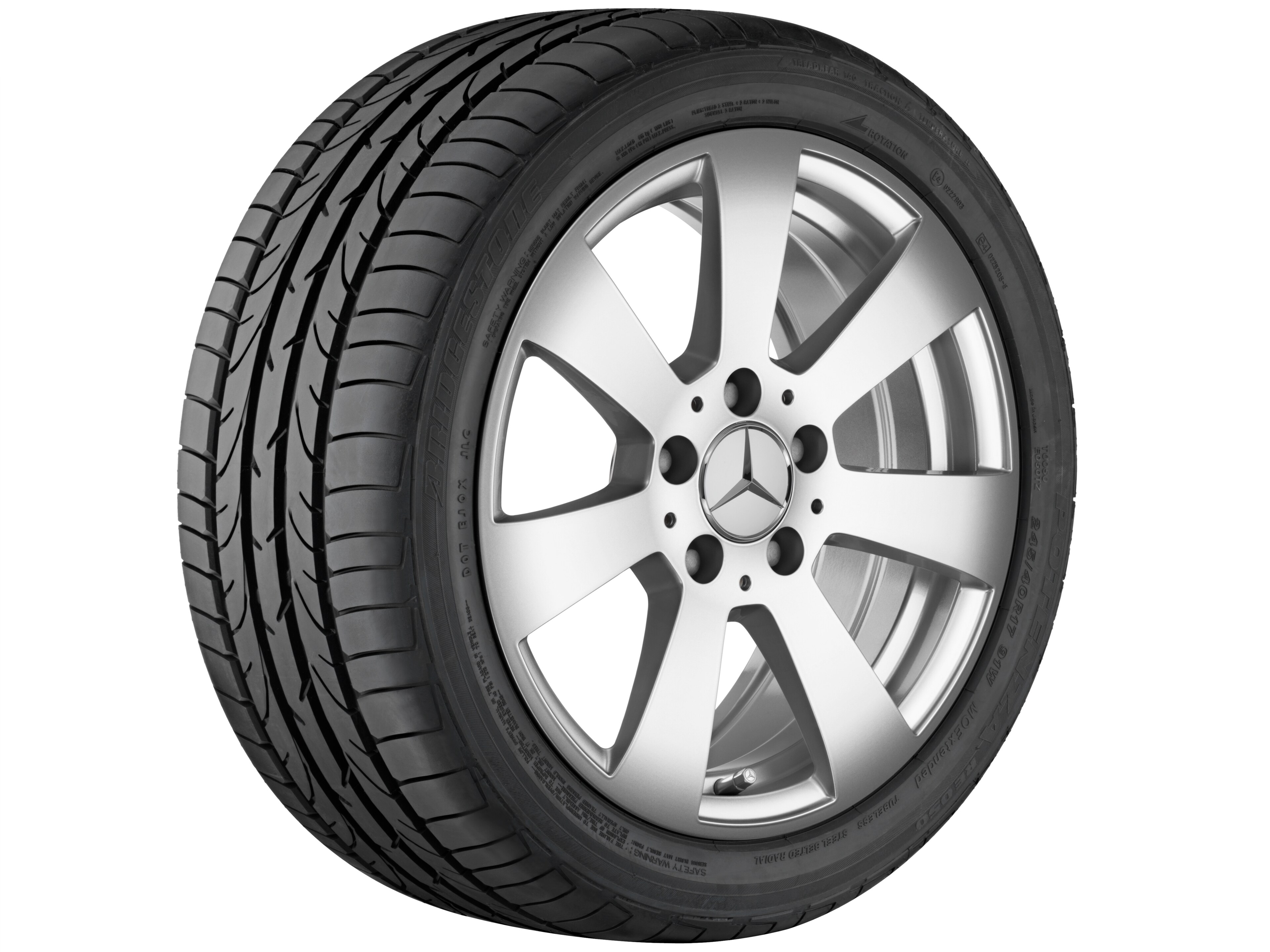 Mercedes-Benz - MB 7-Speichen-Rad, 40,6 cm (16 Zoll) MB 7-Speichen-Rad, 40,6 cm (16 Zoll)