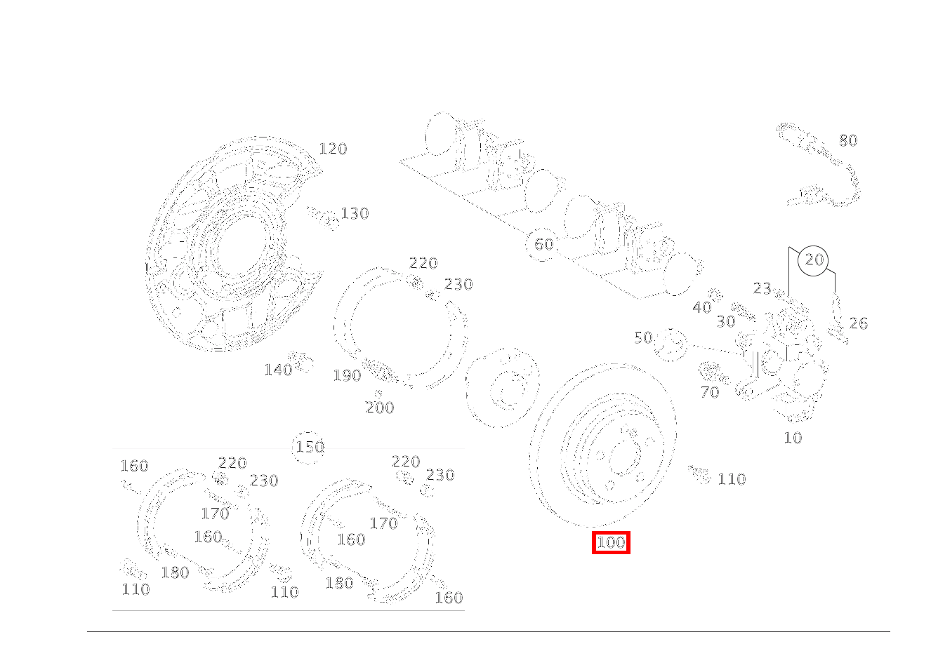 Bremsscheibe CL 200 (CL) 203