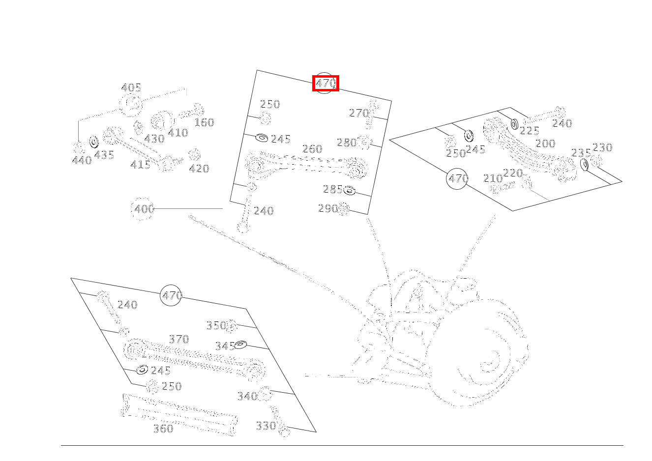 TEILESATZ ZUGSTREBE BEFESTIGUNGSTEILE SCHUBSTREBE C 220 d T-Modell 205 TEILESATZ ZUGSTREBE BEFESTIGUNGSTEILE SCHUBSTREBE C 220 d T-Modell 205