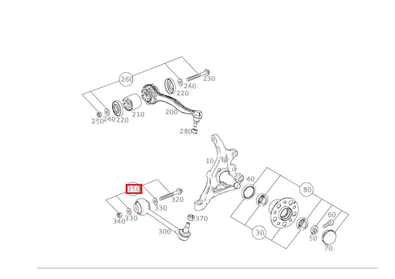 TEILESATZ STELLSCHRAUBE NUR FUER EINSTELLARBEITEN E 500/550 CABR. 207