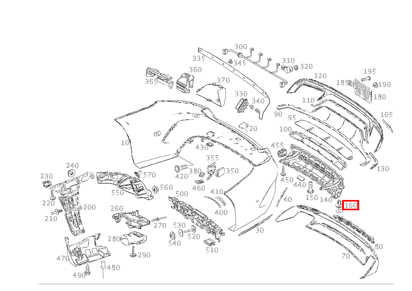 Spreizniet Befestigung Grundträger Mitte Mercedes-AMG S 63 4MATIC Coupé 221 Spreizniet Befestigung Grundträger Mitte Mercedes-AMG S 63 4MATIC Coupé 221