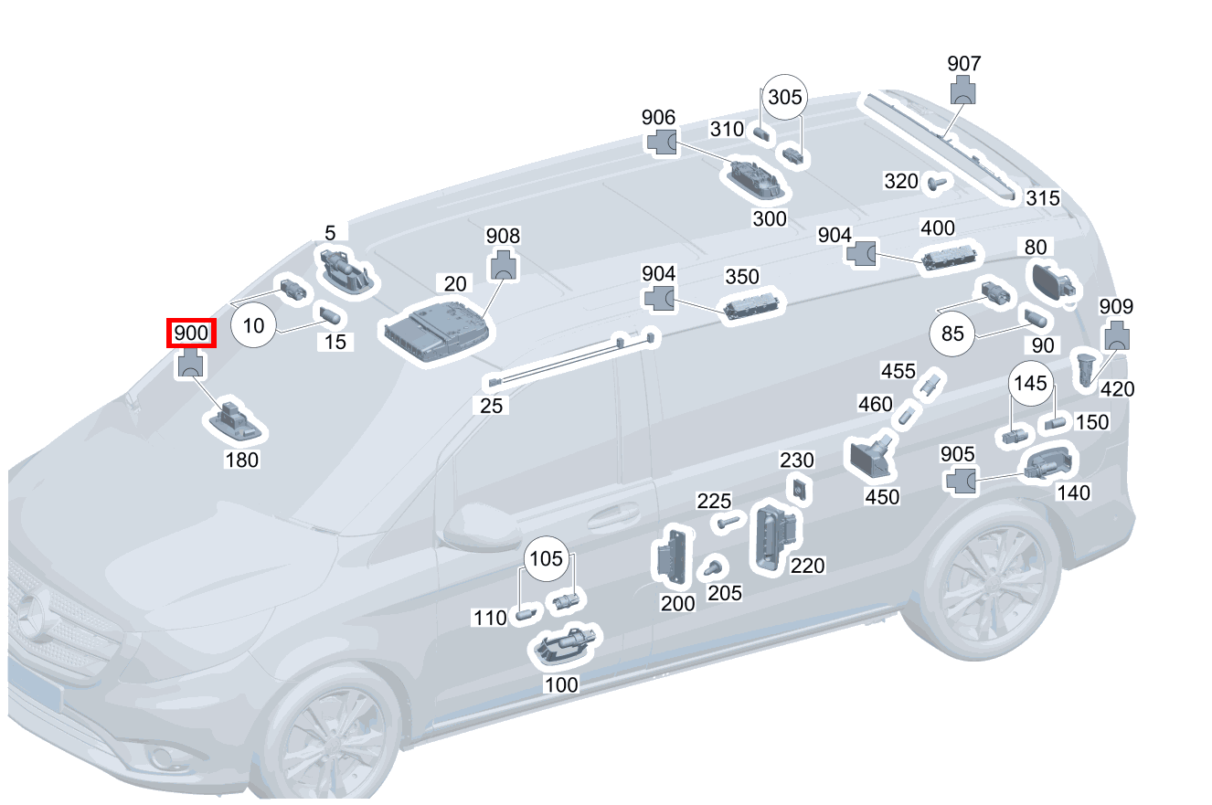 Stecker Fußraumleuchte C-Säule rechts ST_E17/22; 2-PIN MQS Vito Kastenwagen 116 BlueTEC K 201 Stecker Fußraumleuchte C-Säule rechts ST_E17/22; 2-PIN MQS Vito Kastenwagen 116 BlueTEC K 201