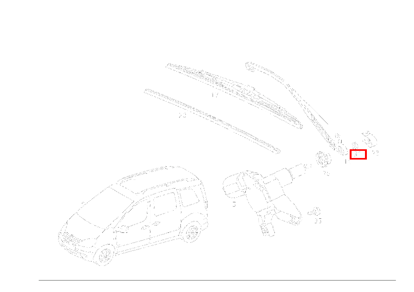 Sechskantmutter M8 Vaneo 1.6 TREND 414