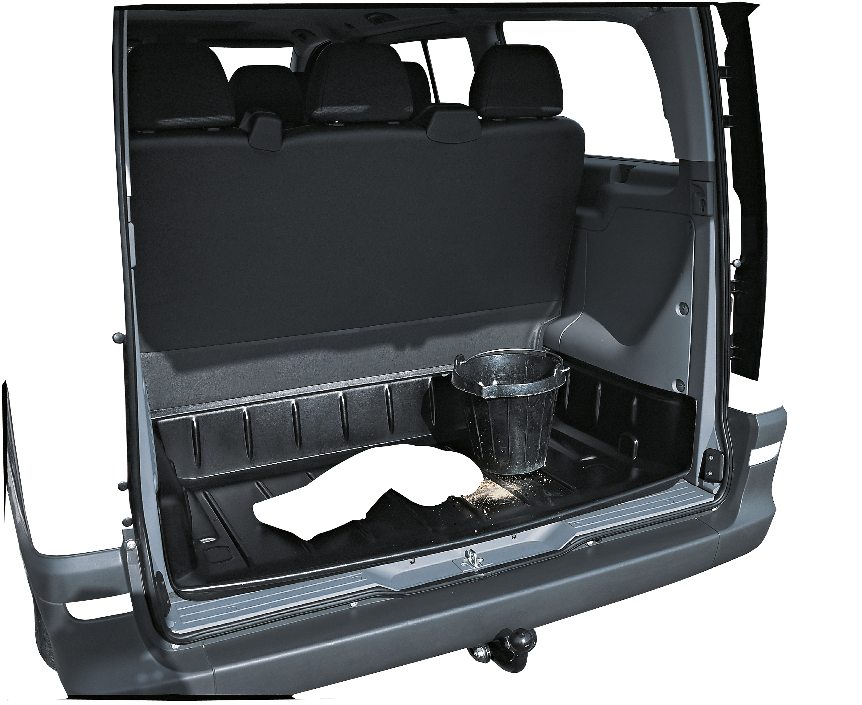 Gepäckraumwanne hoch