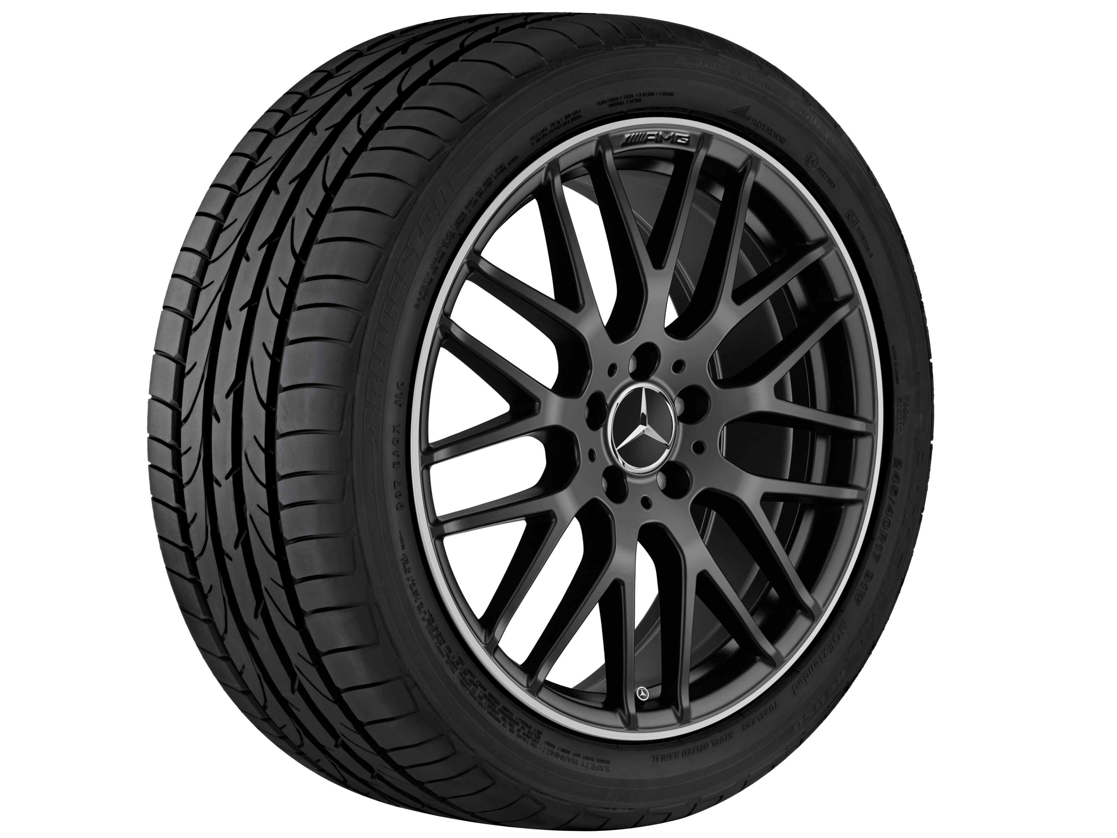 AMG Vielspeichen-Rad, 45,7 cm (18 Zoll), Felg