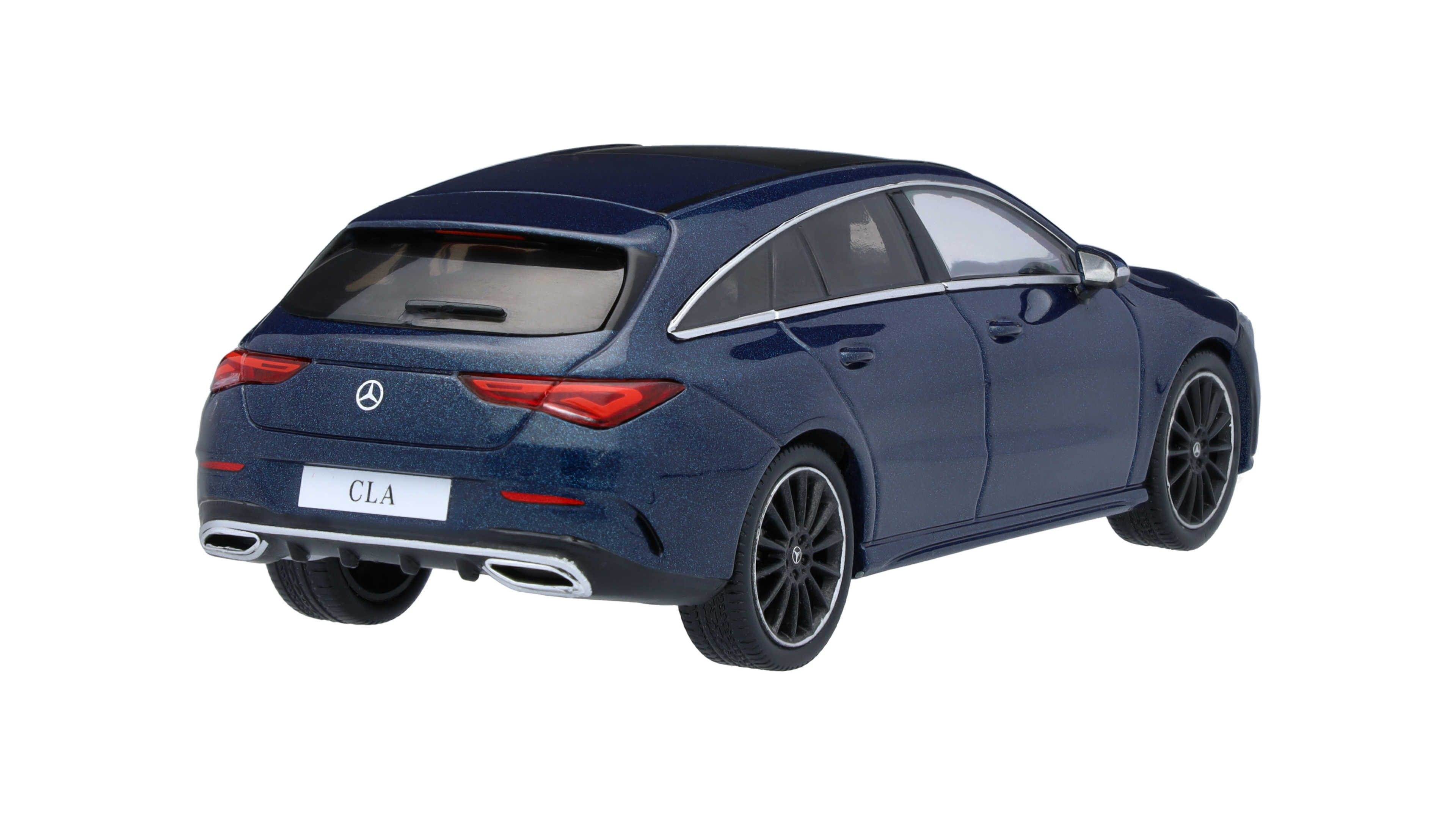CLA, Shooting Brake, AMG Line, X118 denimblau, Minimax, 1:43