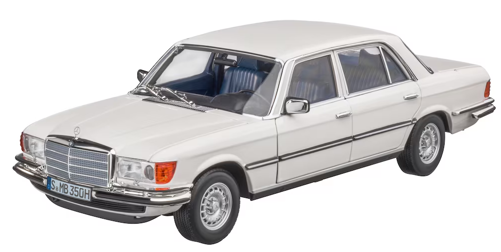 450 SEL W 116 (1976-1980) weiß, Norev, 1:18 450 SEL W 116 (1976-1980) weiß, Norev, 1:18