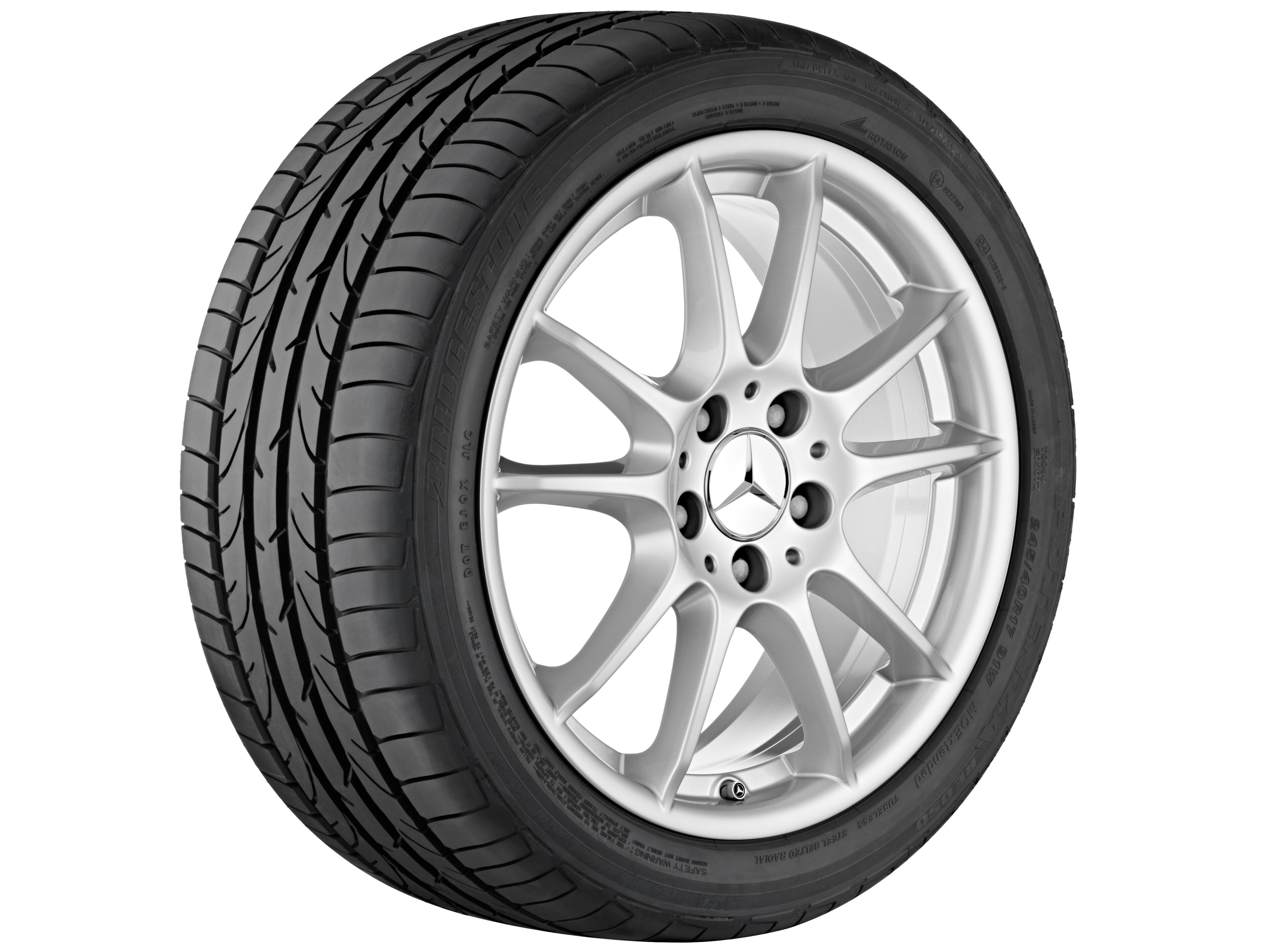 MB 5-Doppelspeichen-Rad, 43,2 cm (17 Zoll)