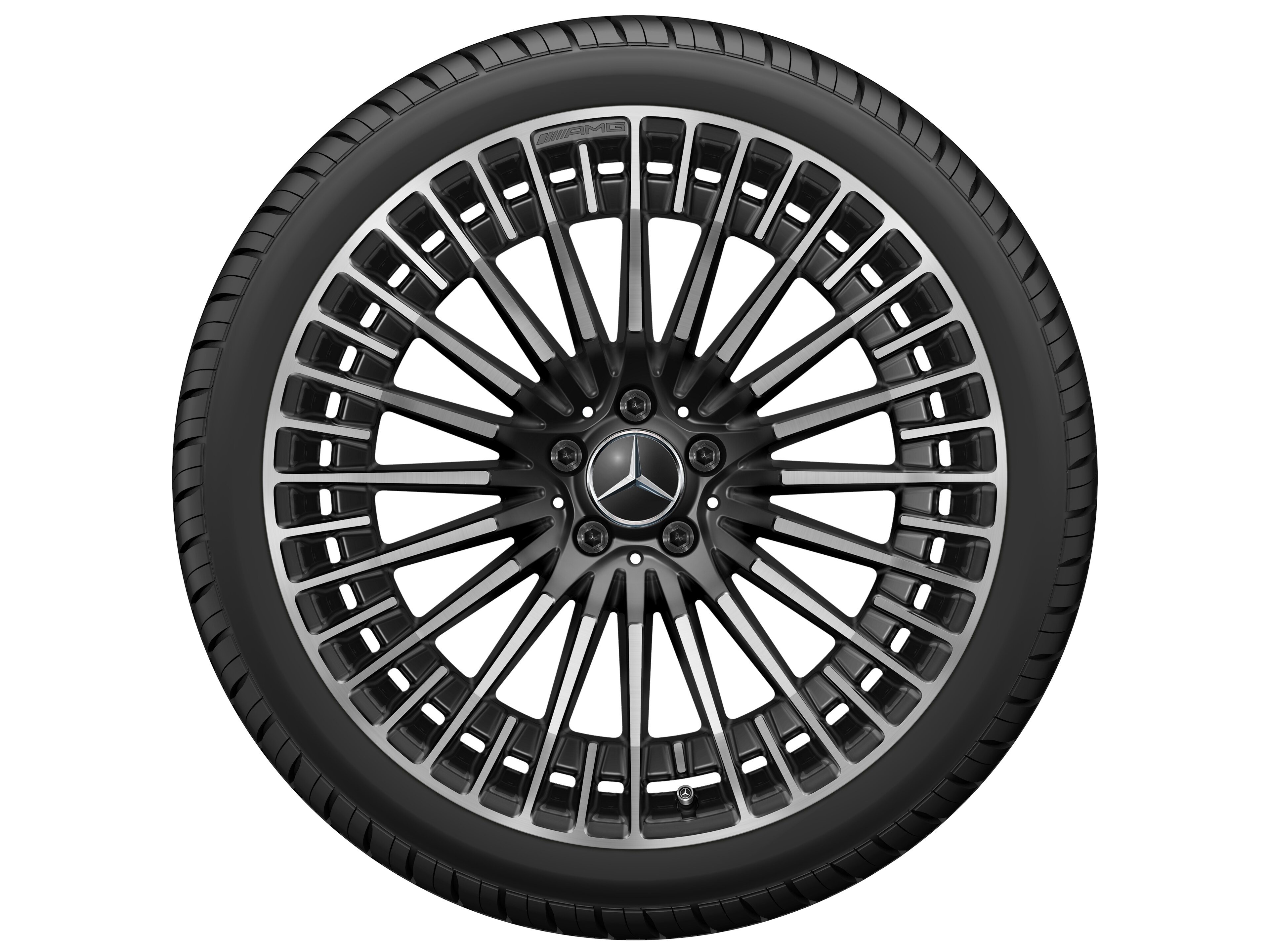 Mercedes-Benz - AMG Vielspeichen-Rad, 21 Zoll, 9 J x 21 ET 31, schwarz
