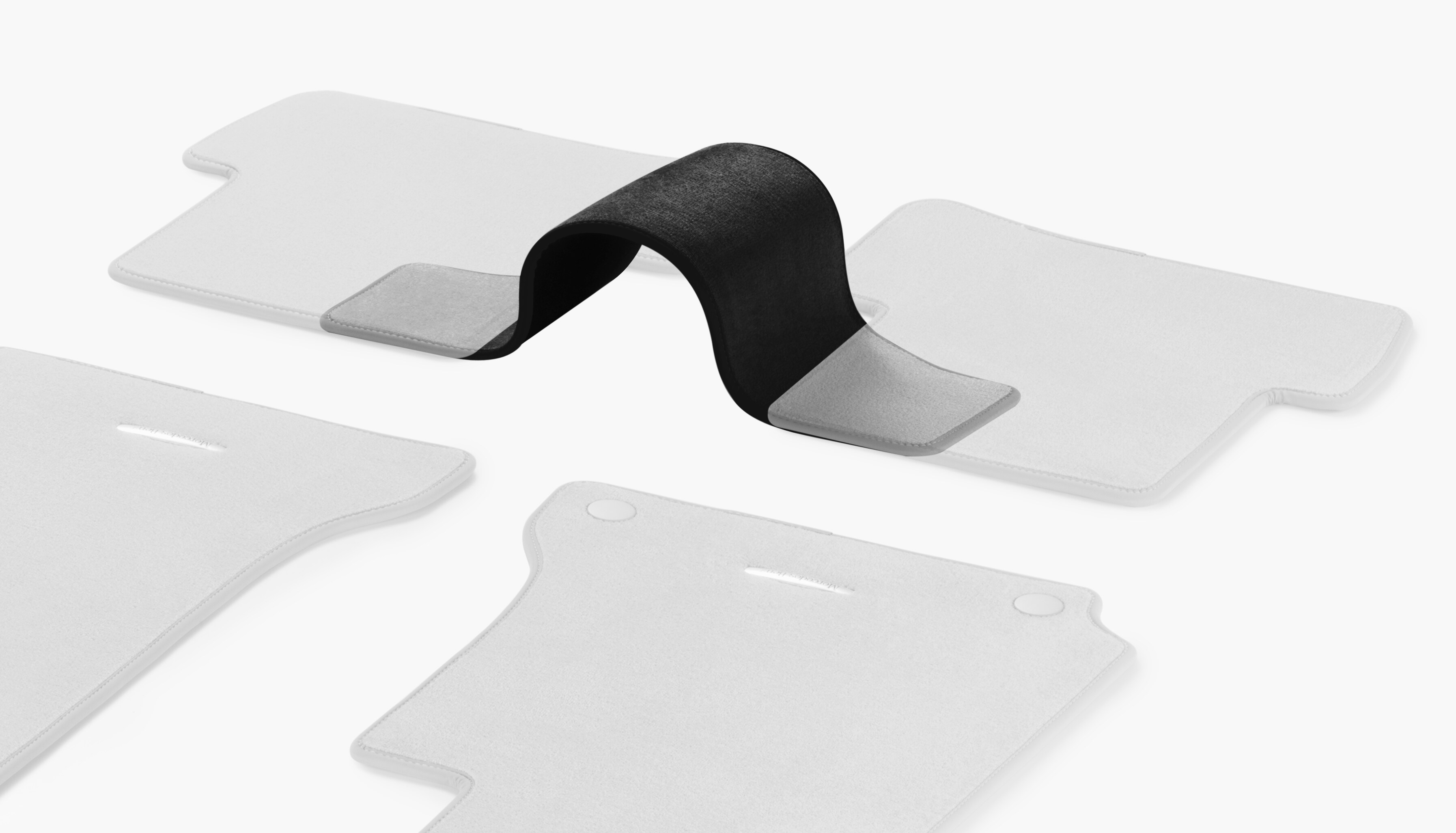 Veloursmatten Zwischenraum 2. Sitzreihe, 1-te