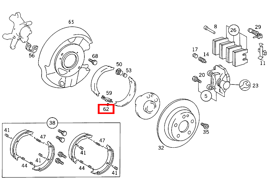 Zylinderstift 300TDT/E300DTDT 4M 124 Zylinderstift 300TDT/E300DTDT 4M 124