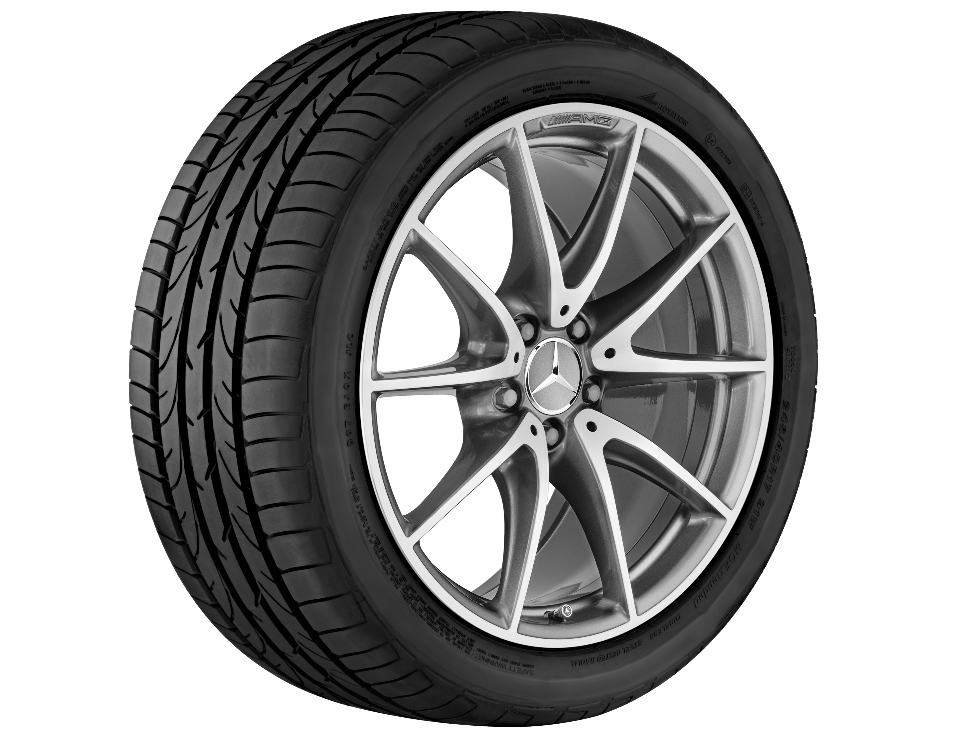 AMG 10-Speichen-Rad, 48,3 cm (19 Zoll)
