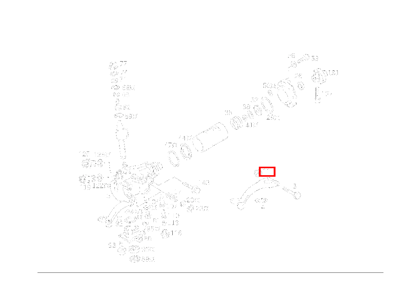 Sechskantmutter LENKSTOCKHEBEL AN LENKUNG 300TDT/E300DTDT 4M 124