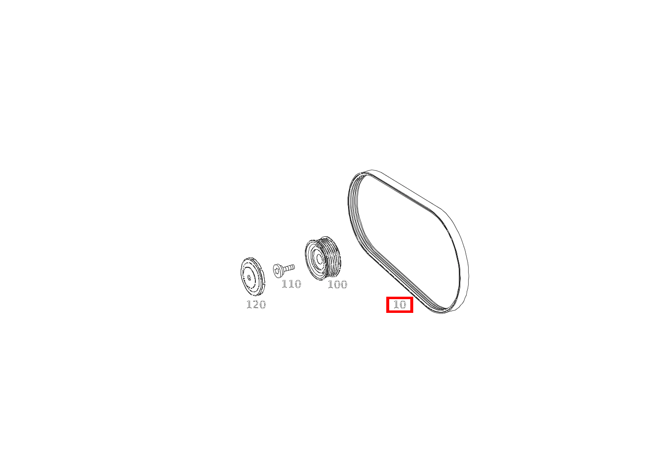 Keilrippenriemen 21.36 X 2315 E200CGI BE CA 207 Keilrippenriemen 21.36 X 2315 E200CGI BE CA 207