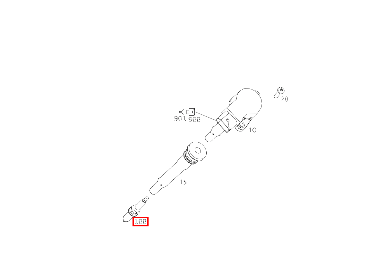 Zündkerze SLS AMG GT Roadster Final Edition 197