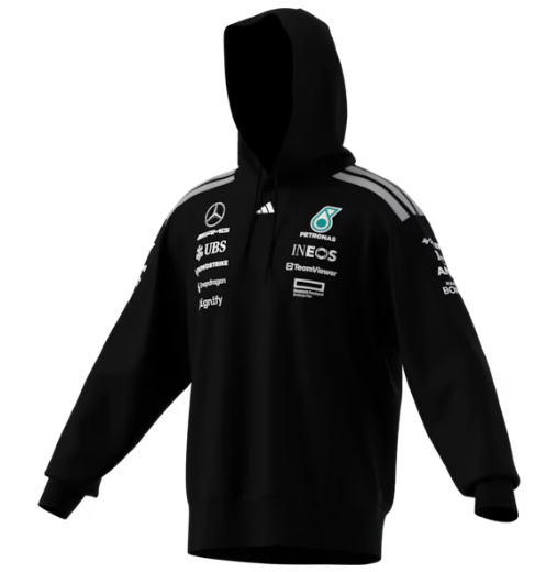 Sweathoody Herren, Fahrer, Mercedes-AMG F1 schwarz Sweathoody Herren, Fahrer, Mercedes-AMG F1 schwarz