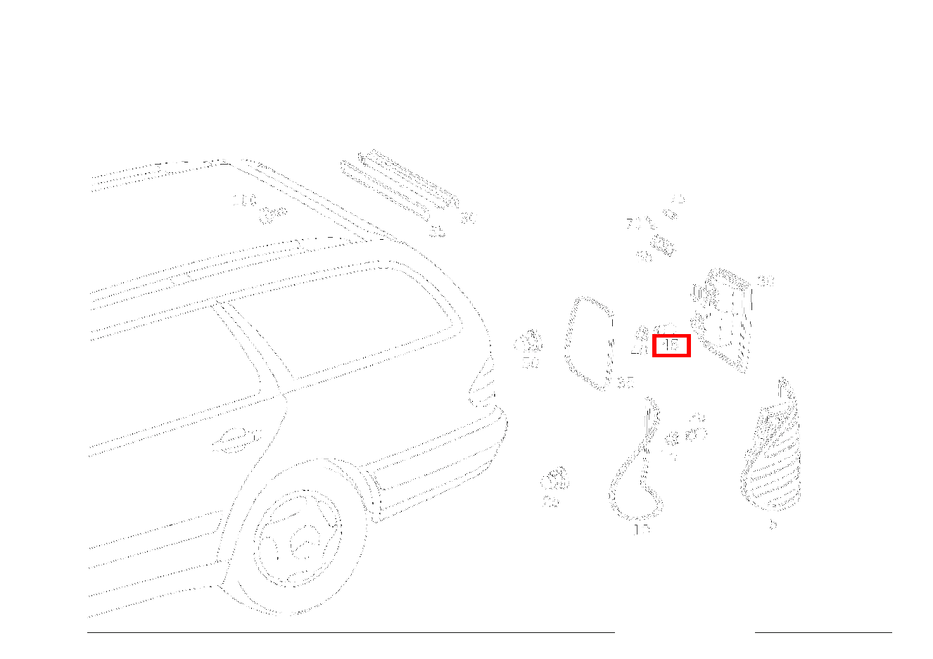 Glühlampe NEBELSCHLUSSLEUCHTE; 12V-21W E280 210