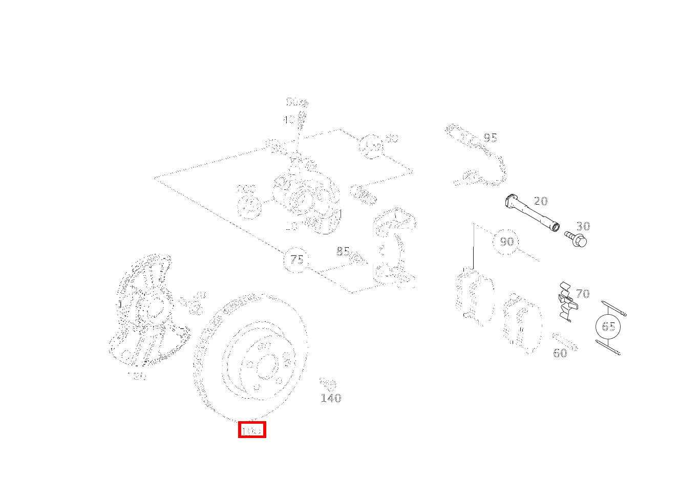 Bremsscheibe Vorn CLK 240 Cabriolet 209 Bremsscheibe Vorn CLK 240 Cabriolet 209