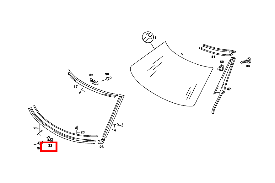 DREHBEFEST.-STECKKLAMMER 560 SL 107
