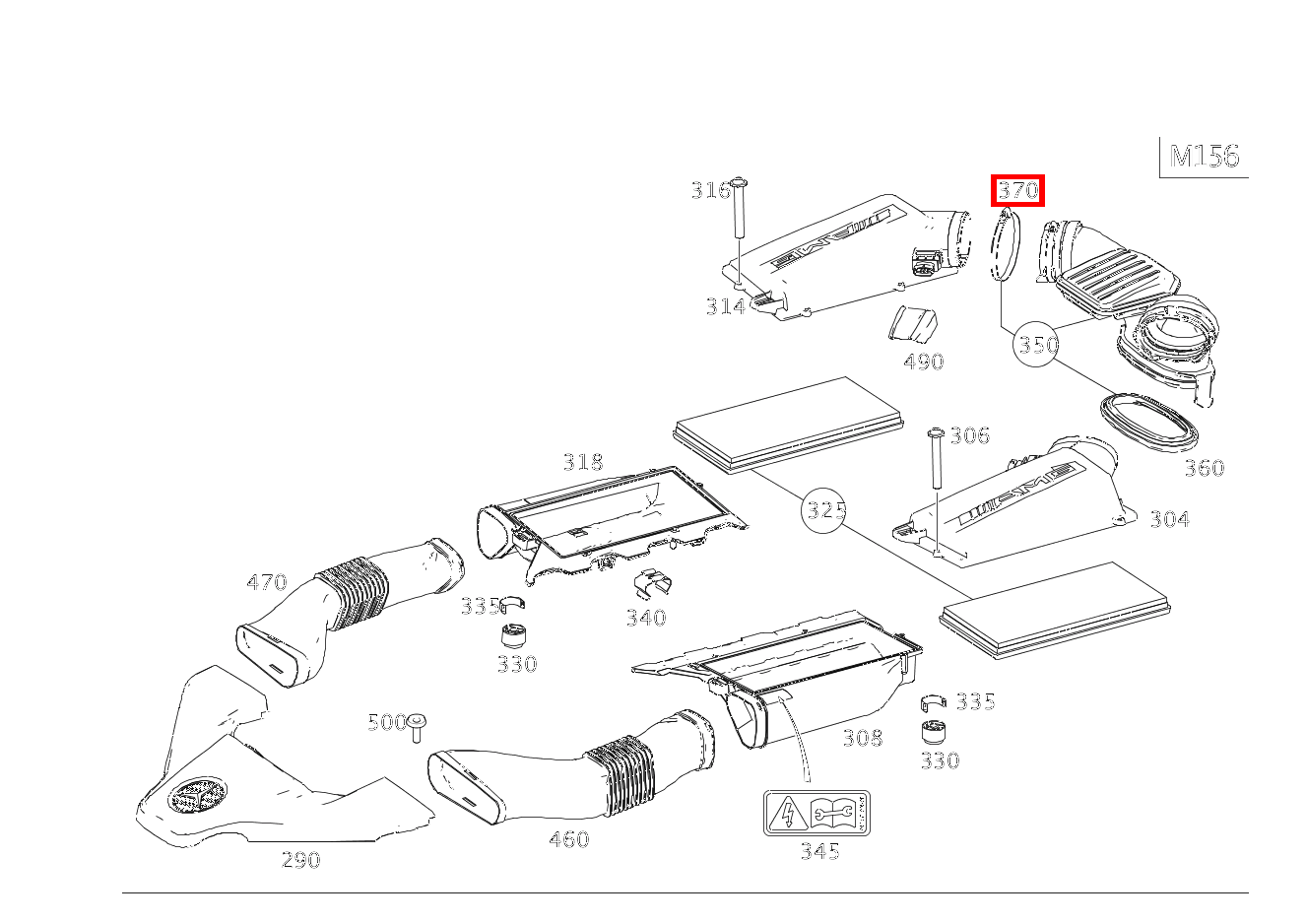 Schelle VERTEILER AN SCHLAUCH; 80-100 MM SL63 AMG Roadster 230 Schelle VERTEILER AN SCHLAUCH; 80-100 MM SL63 AMG Roadster 230