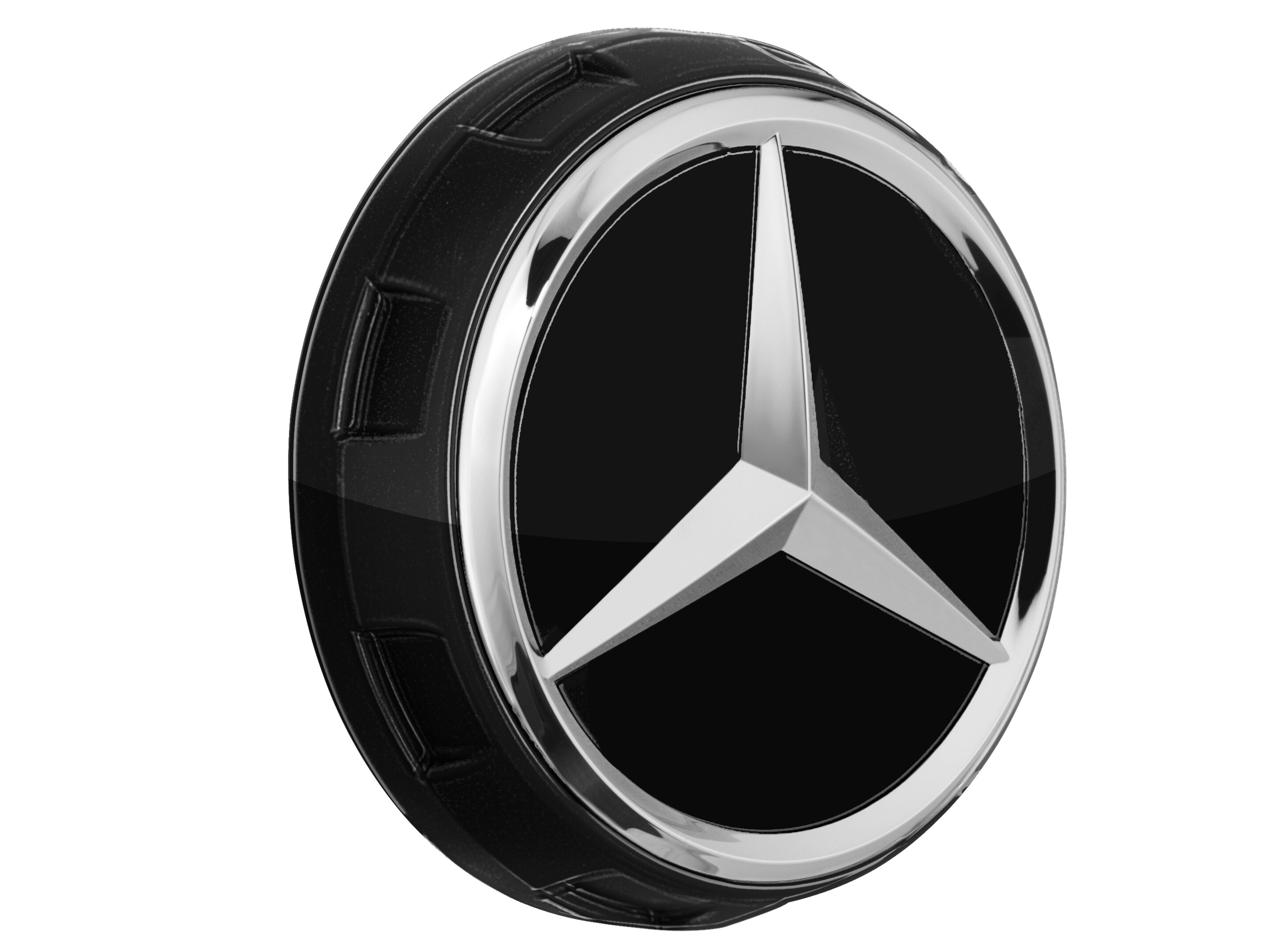 Mercedes-Benz - AMG Radnabenabdeckung, im Zentralverschlussdesign schwarz