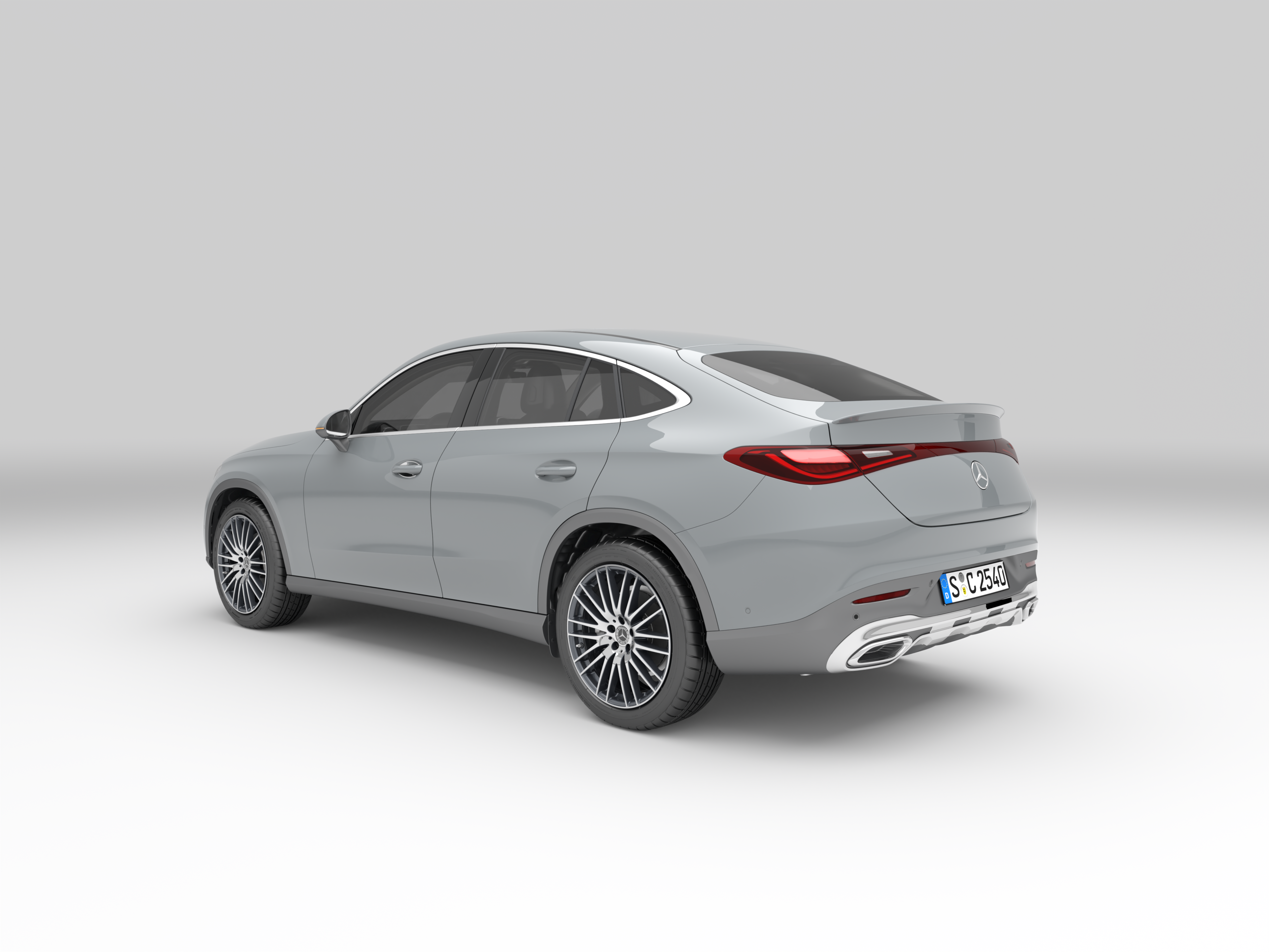 Heckspoiler Polyurethan, grundiert, GLC C254