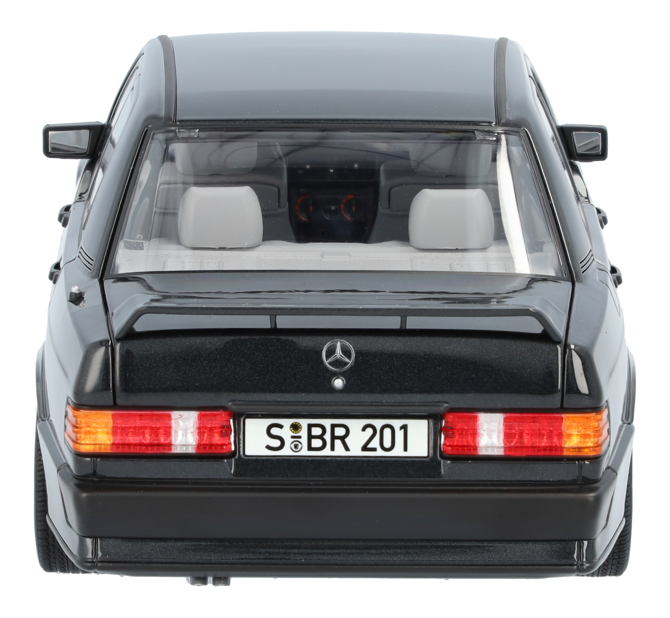 190 E 2.3-16 W 201 (1984-1988) blauschwarz, Norev, 1:18