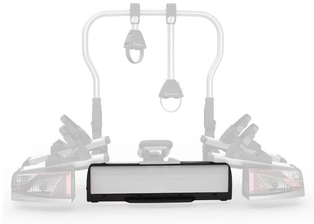 Kennzeichenträger Kunststoff, schwarz