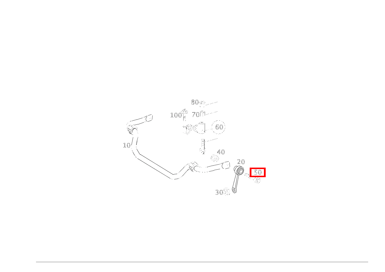 Zylinder-Schraube STANGE AN DREHSTAB; M14X1.5X40 CLS 55 AMG 219 Zylinder-Schraube STANGE AN DREHSTAB; M14X1.5X40 CLS 55 AMG 219