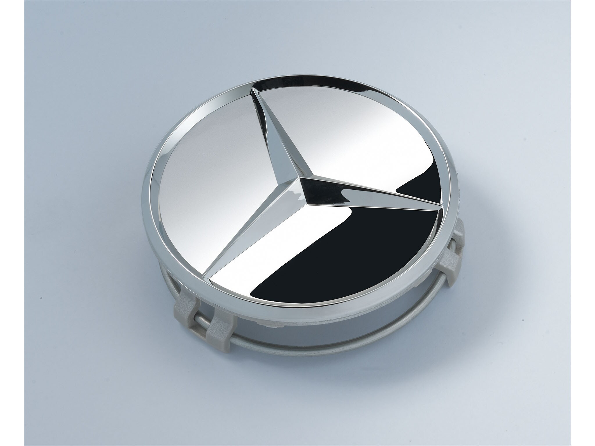 Radnabenabdeckung, Stern erhaben, zweiteilig