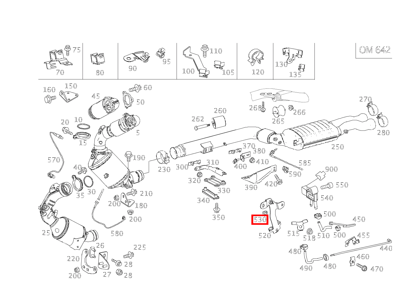 Sechskantmutter Mit Bund BEFESTIGUNG HALTER; 5 MM C320TCDI 4M 204