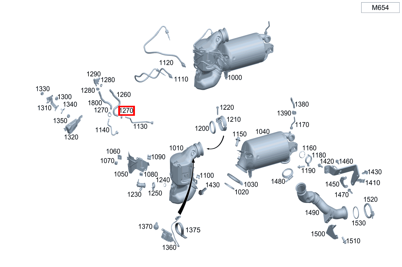 Schlauchschelle Schlauch an Druckleitung; 13-14.5 MM GLC 220 d 4MATIC 254