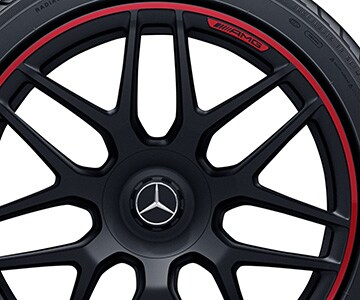 AMG Schmiederad im Kreuzspeichen-Design, 55,9