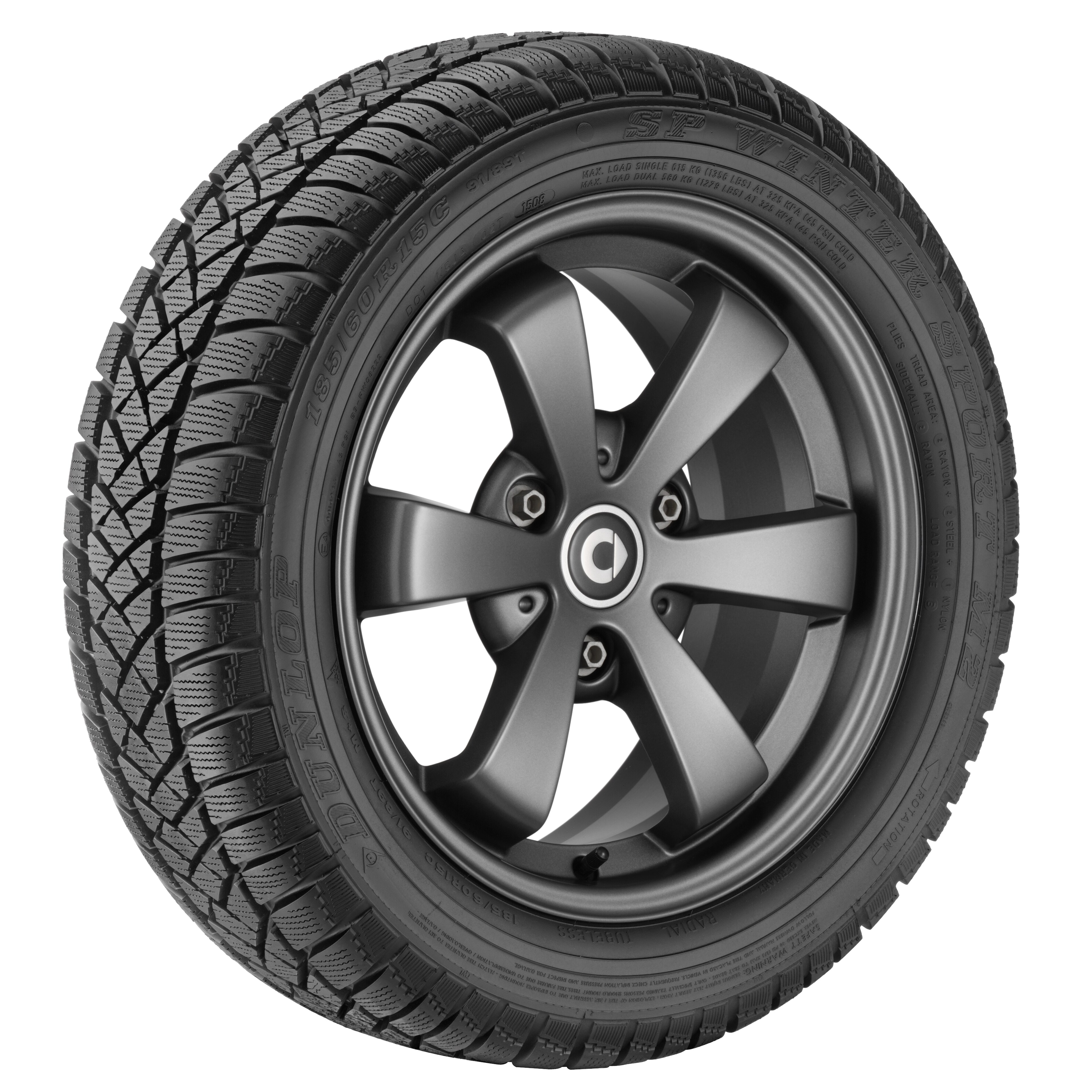 6-Speichen-Leichtmetallrad, 15 Zoll, Design 5