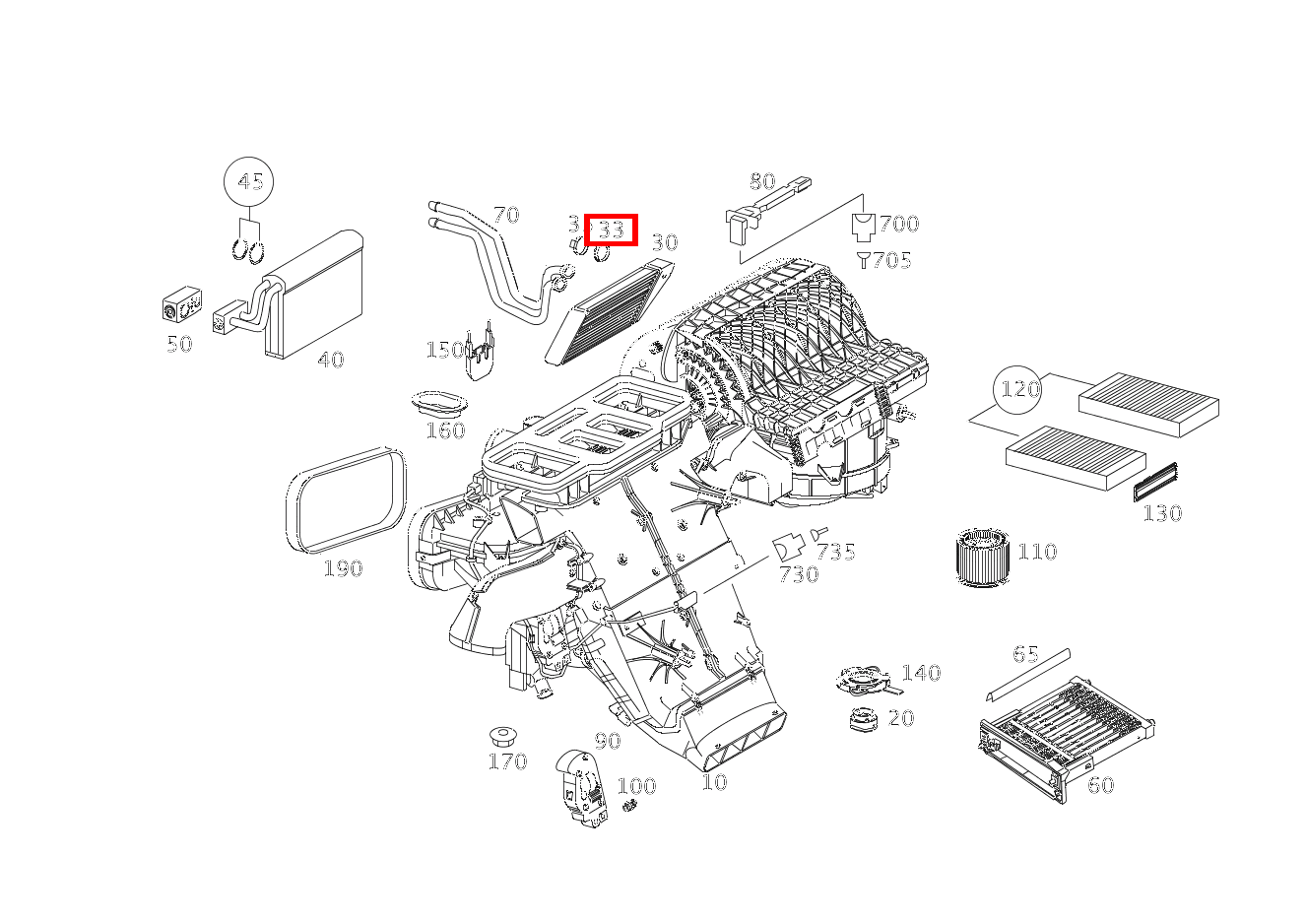 TEILESATZ DICHTRING ROHRLEITUNG AN WAERMETAUSCHER R 500 L 251 TEILESATZ DICHTRING ROHRLEITUNG AN WAERMETAUSCHER R 500 L 251