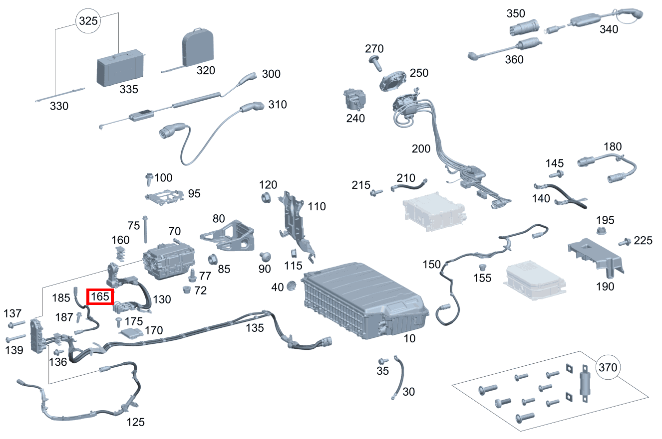Sechsrundschraube M6X35 CLA 250 e Shooting Brake 118