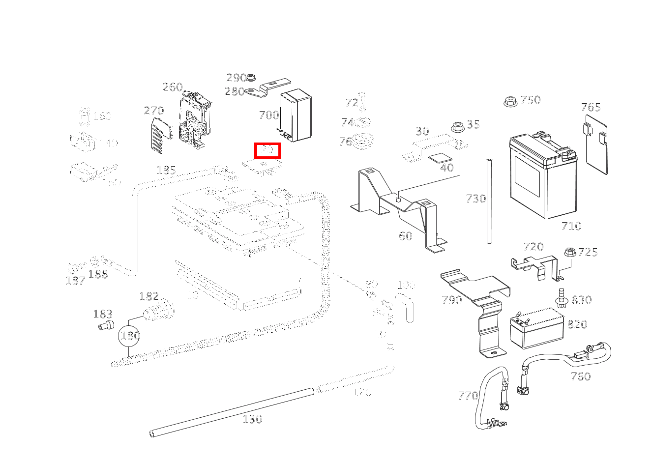 Schutzkappe Für Batterie G 500 Off-Roader lang BCA 463 Schutzkappe Für Batterie G 500 Off-Roader lang BCA 463