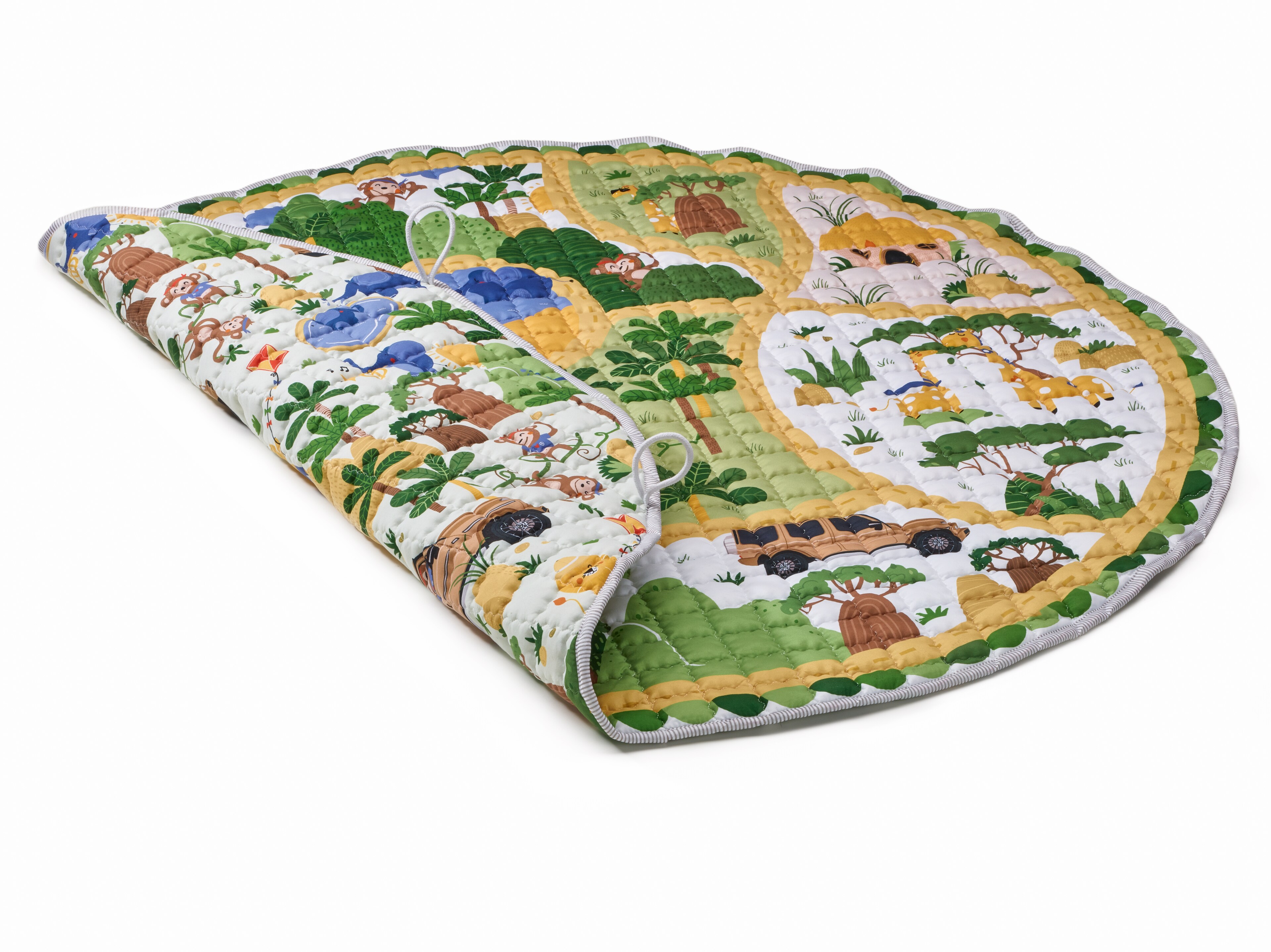 Spieldecke 2in1, Safari