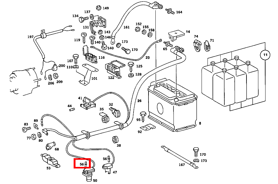 Kontaktbuchse 4 MM; 0.35-4.0 MM2 RK4 420 SEC COUPE mit Automatic 126
